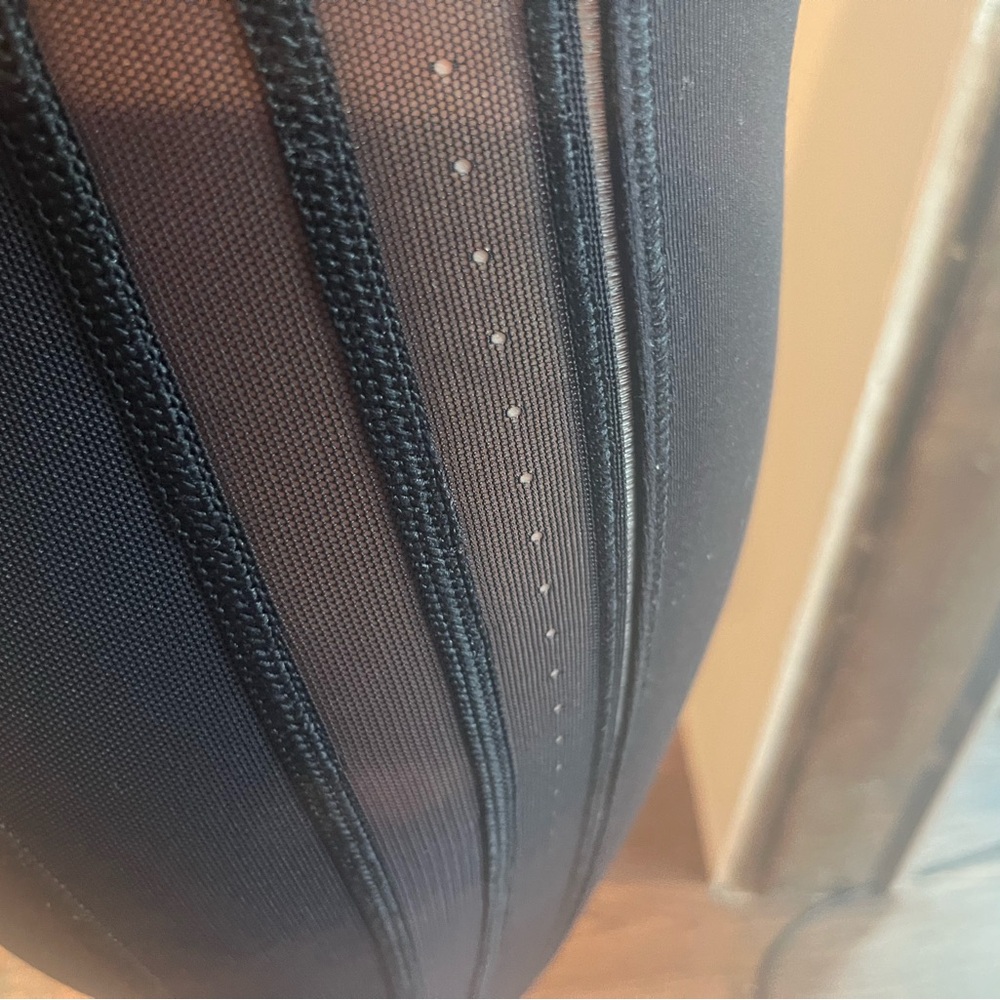 lululemon athletica Black Mesh Leggings
